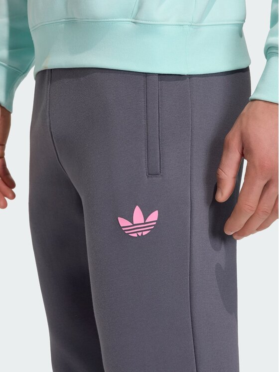 adidas adidas Spodnie dresowe Messi Szary Slim Fit