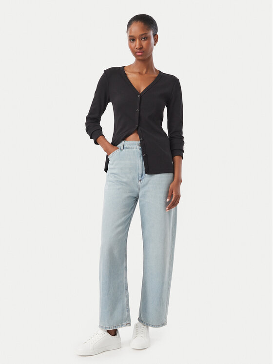 Calvin Klein Jeans Calvin Klein Jeans Bluzka LV047G207G Czarny Regular Fit