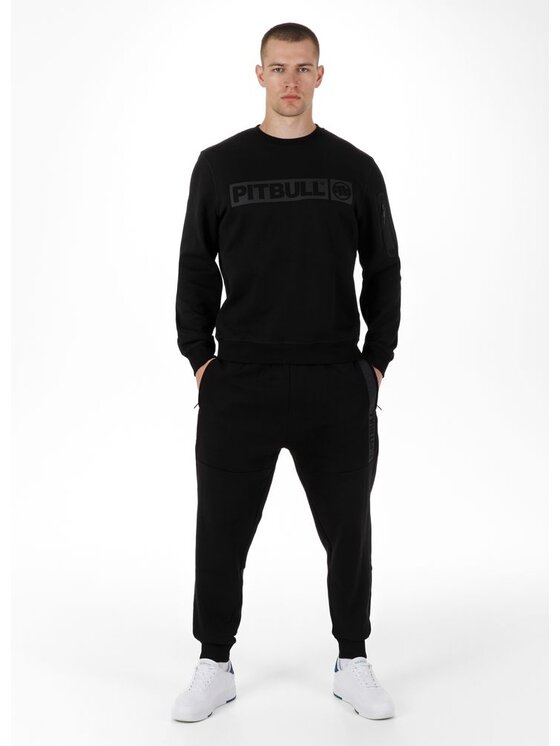 PITBULL PITBULL Bluza Beyer Czarny Regular Fit