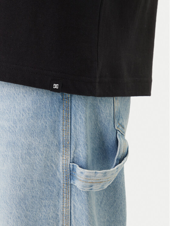 DC Shoes DC Shoes Тишърт Star Filled EDYZT04348 Черен Regular Fit