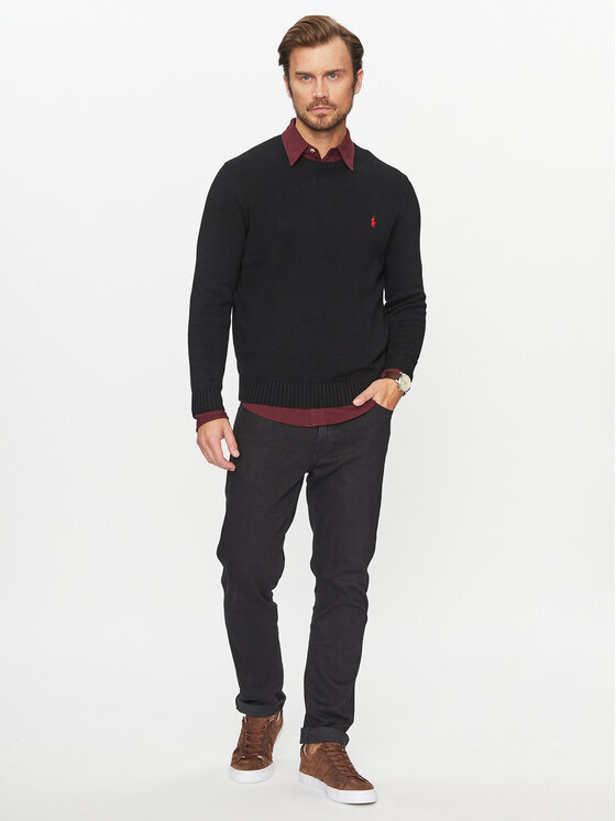 Polo Ralph Lauren Pullover 710810846020 Schwarz Regular Fit