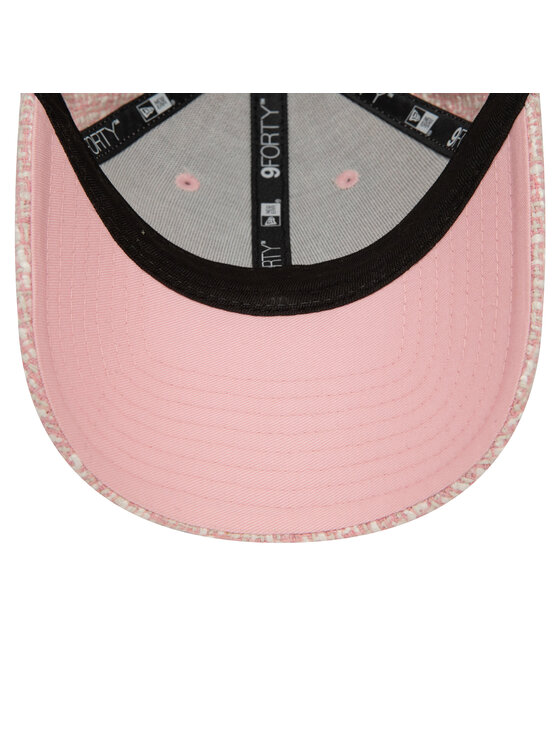 New Era New Era Czapka z daszkiem Wmns Summer Tweed Nyy 60434980 Różowy