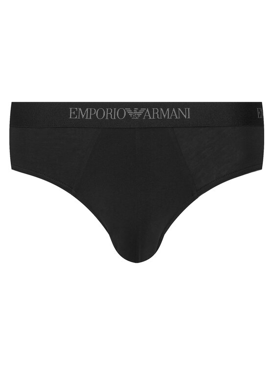 Emporio Armani Underwear Emporio Armani Underwear Súprava slipov EM000256 AF10800 MC200 Čierna