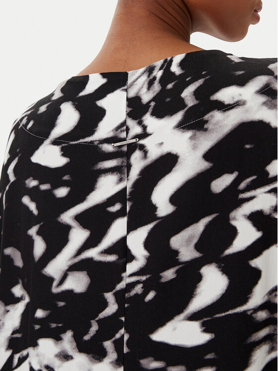 Calvin Klein Swimwear Calvin Klein Swimwear Kimono KW0KW02822 Čierna Relaxed Fit
