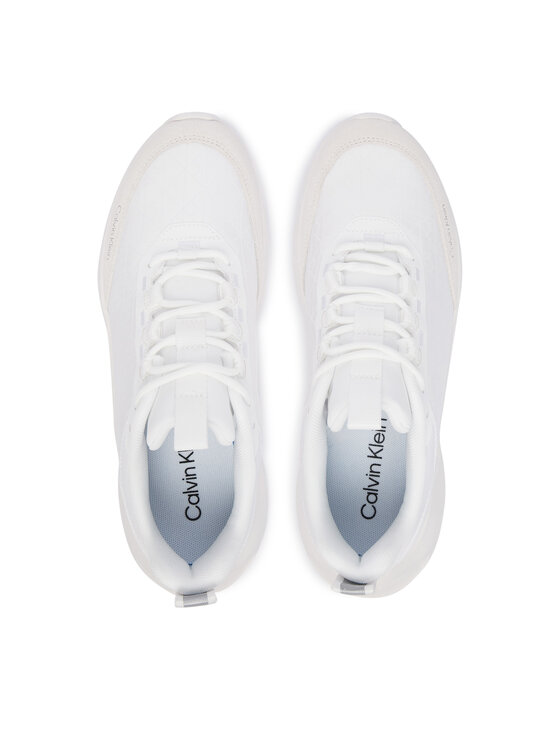Calvin Klein Calvin Klein Tenisice Light Eva Runn Laceup Aop HW0HW03292 Bijela
