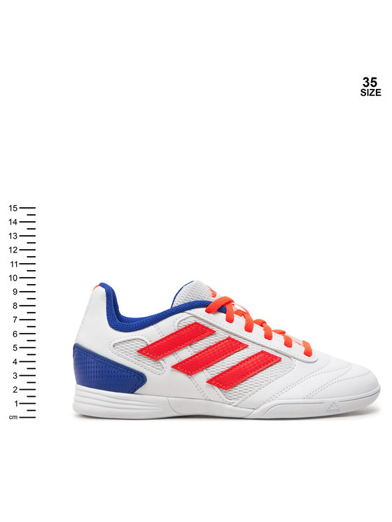 Adidas indoor super white hot sale