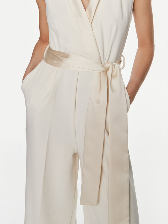 ViCOLO ViCOLO Jumpsuit TB0365 Weiß Regular Fit