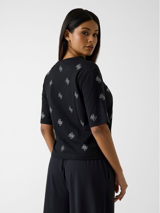 Guess Guess Футболка 182440 Чорний Classic Fit