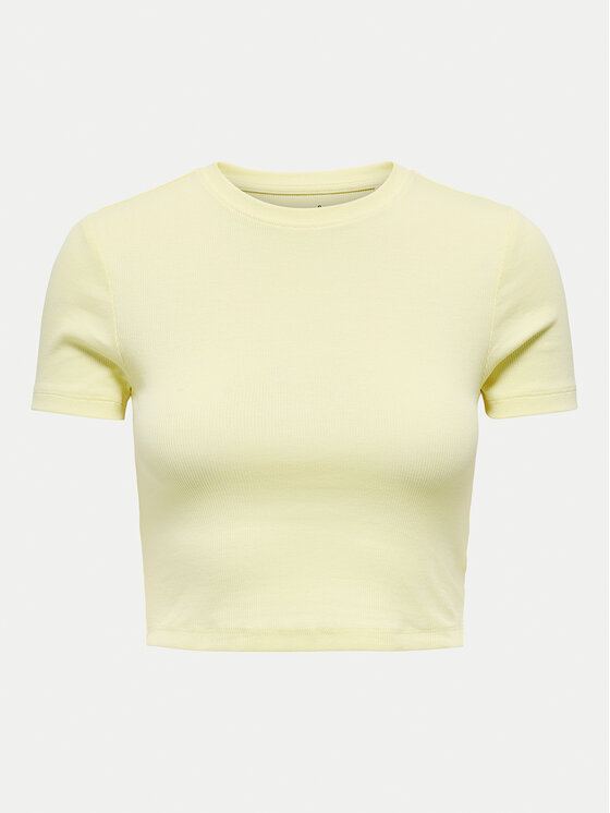 ONLY ONLY T-särk Betty 15311891 Kollane Regular Fit