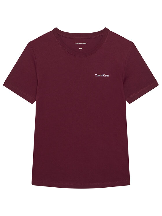 Calvin Klein Jeans Calvin Klein Jeans Póló IU0IU00683 Lila Regular Fit