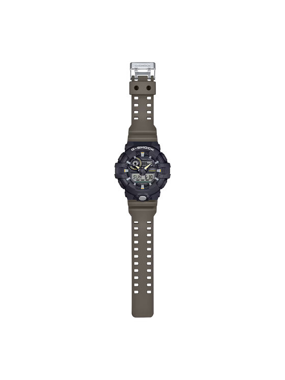 Casio Casio Zegarek GA-710TU-1A3ER Brązowy
