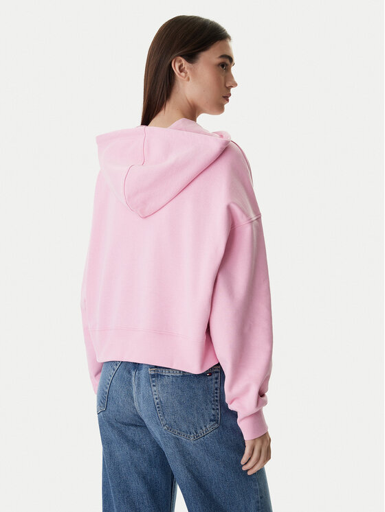 Guess Jeans Guess Jeans Pulóver W6RQ00 K68I4 Rózsaszín Relaxed Fit