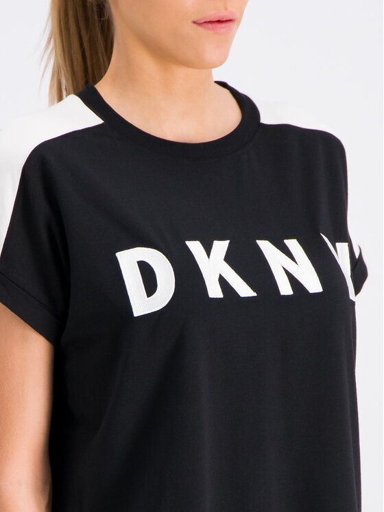DKNY Sport DKNY Sport T-shirt DP9T6629 Nero Relaxed Fit