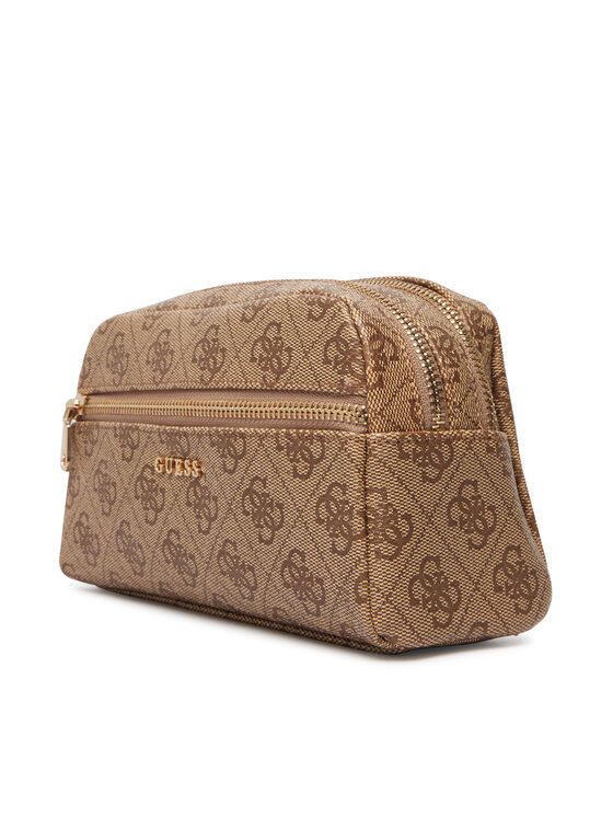 Guess Guess Τσαντάκι καλλυντικών PW7564 P6273 Σκούρο μπεζ