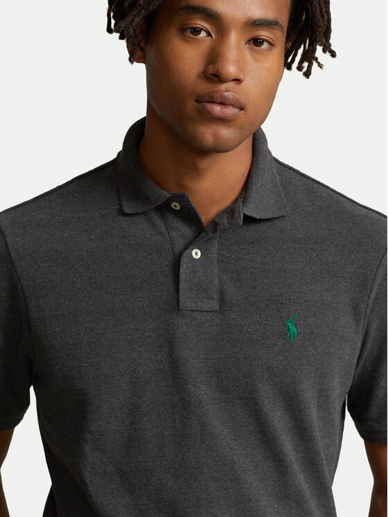 Polo Ralph Lauren Polo Ralph Lauren Pólóing 710782592002 Szürke Slim Fit