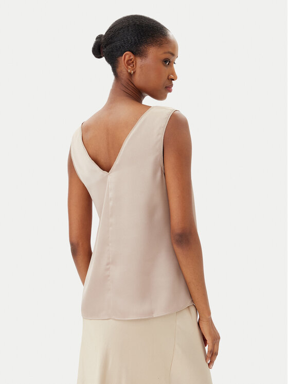 Marella Marella Blúz Lien 2515161092 Ekru Regular Fit