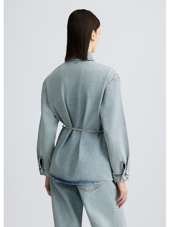 Liu Jo Liu Jo Giacca di jeans UA5276D023978817 Celeste Regular Fit