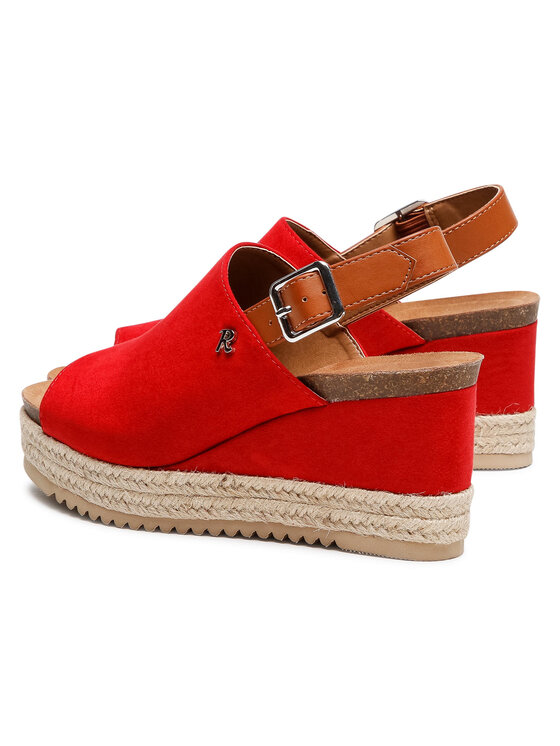 Espadrillas 72638 Rosso