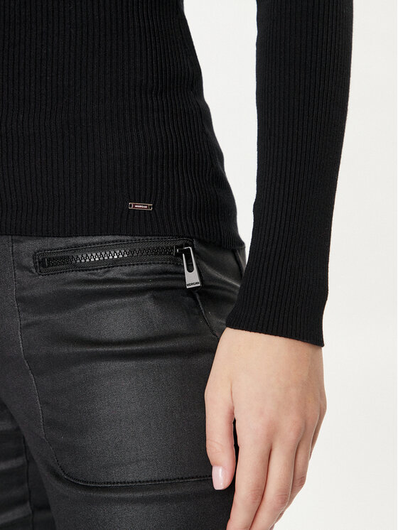 Morgan Morgan Golfas 132-MENTOS.M Juoda Slim Fit