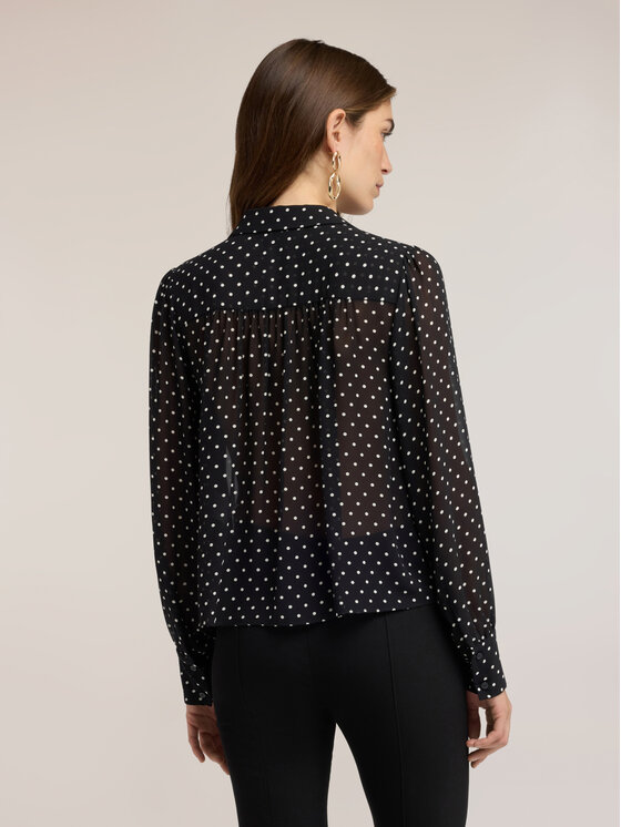 Motivi Motivi Camicia 5089Q001013N0Z3 Nero Regular Fit