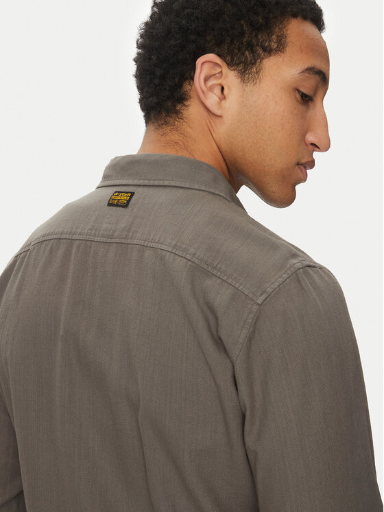 G-Star Raw G-Star Raw Cămașă Marine D24963-D454 C496 Gri Slim Fit