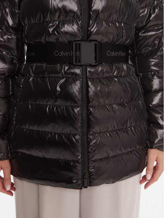 Calvin Klein Calvin Klein Зимова куртка LV044D542G Чорний Regular Fit