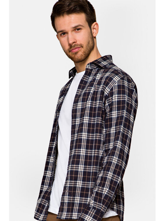 Lancerto Lancerto Koszula Anna KO073221000006 Kolorowy Slim Fit