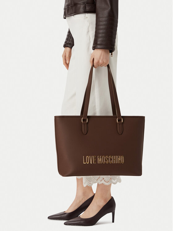 LOVE MOSCHINO Torbica JC4190PP1PKD0300 Smeđa