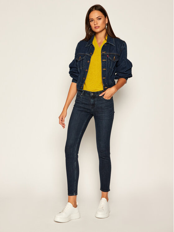 Lee Lee Jeansy Scarlet Bo L506BWRF 112111173 Granatowy Skinny Fit