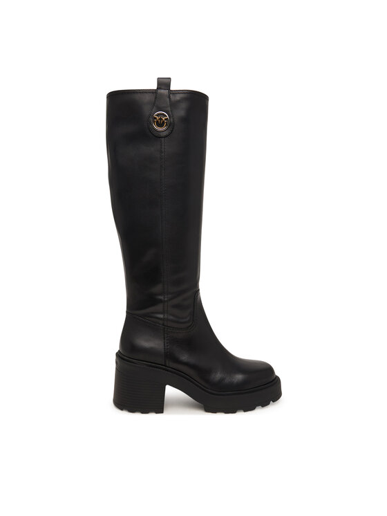 PINKO PINKO Ботуши Altea 05 SD0553P001 Черен