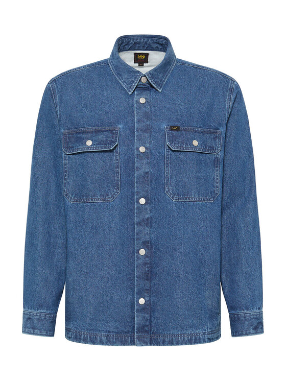 Lee Lee Camicia WORKWEAR OVERSHIRT Blu Regular Fit