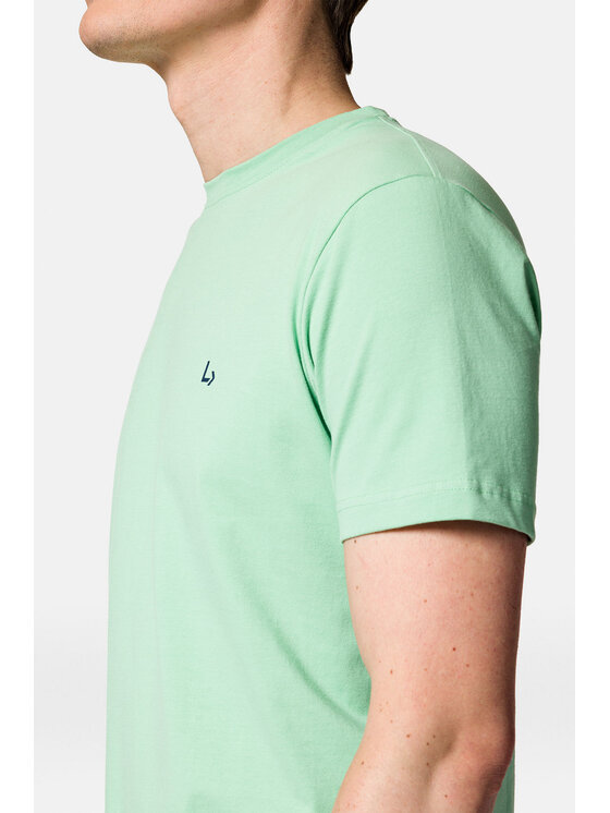 Lancerto Lancerto T-Shirt Linus TS073123000027 Zielony Regular Fit