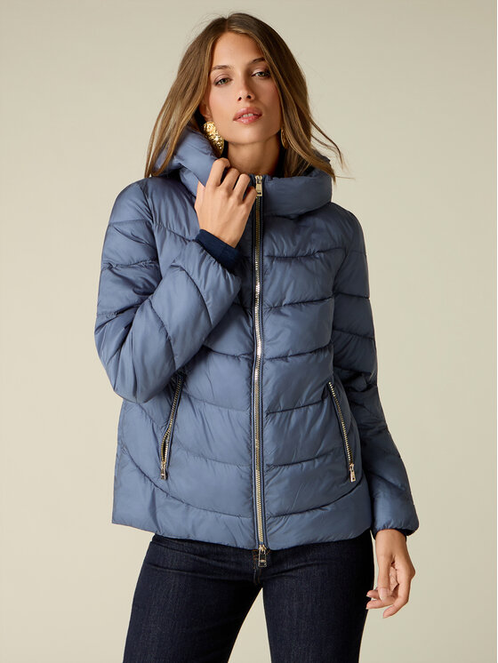 Oltre Oltre Giubbotto piumino F617R001560N013 Grigio Regular Fit