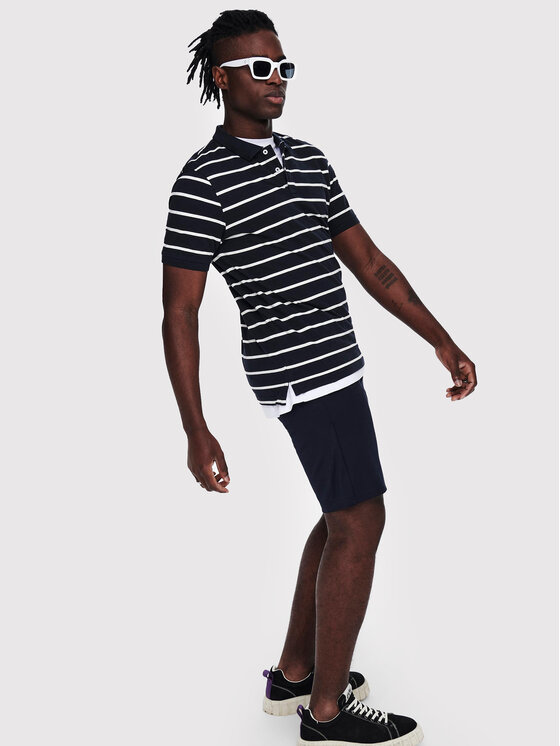 Only & Sons Only & Sons Шорти от плат Mark 22018667 Тъмносин Regular Fit