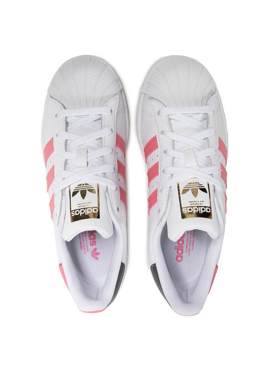 adidas Originals Superstar W ftwwht / bluoxi / goldmt (FX5964) – Queens 💚