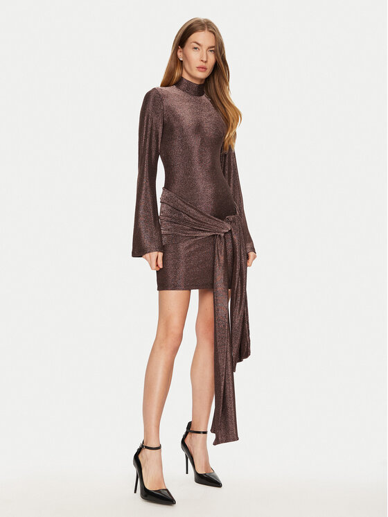Rochie cocktail BARDOT Femei, Mărimea: 8, Maro, 59556DB