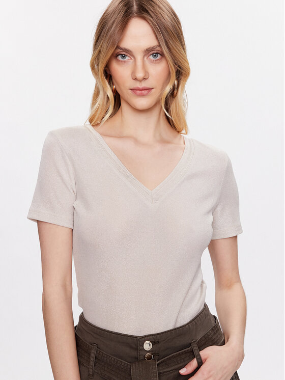 Morgan Morgan Blusa 212-DIWI Écru Regular Fit