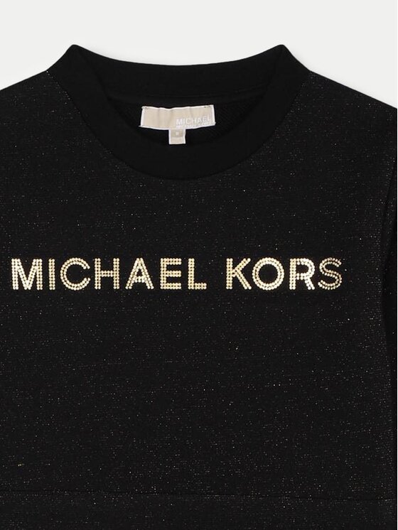 MICHAEL KORS KIDS MICHAEL KORS KIDS Sukienka codzienna R30166 D Czarny Regular Fit
