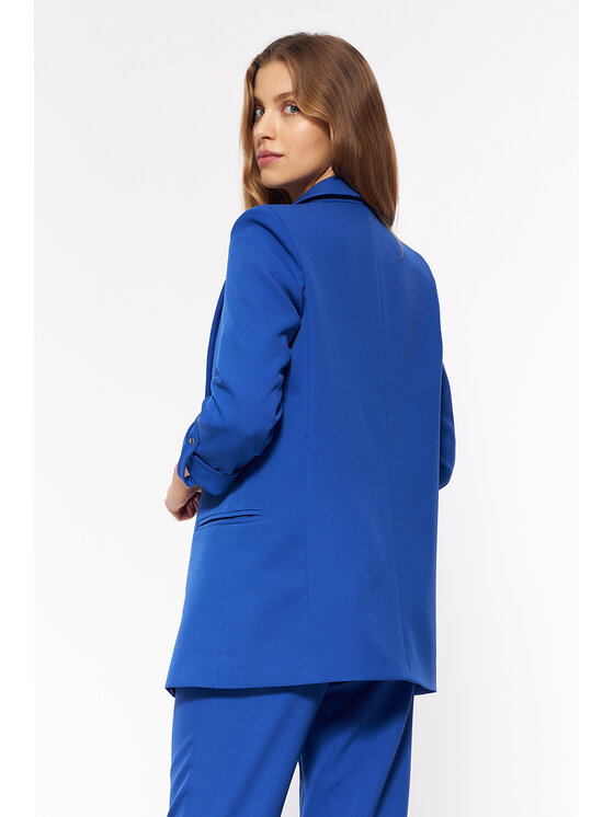 NIFE NIFE Marynarka Żakiet Niebieski Classic Fit