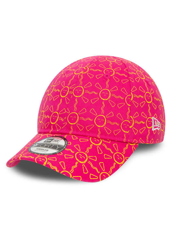 New Era New Era Kšiltovka Kids Aop Sun 940 Ne 60503360 Růžová