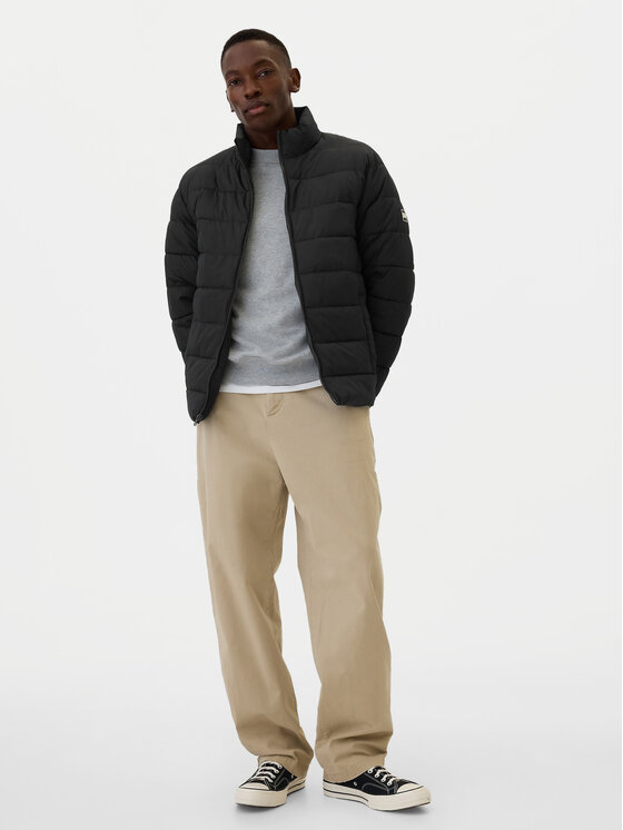 Gap Gap Žieminė striukė 498571-03 Juoda Regular Fit