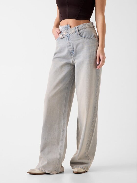 Guess Guess Jeansy 183310 Różowy Relaxed Fit