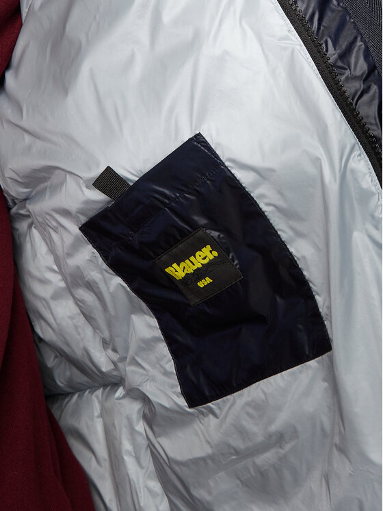 Blauer Blauer Giubbotto piumino 24WBLUK03323 Blu scuro Regular Fit