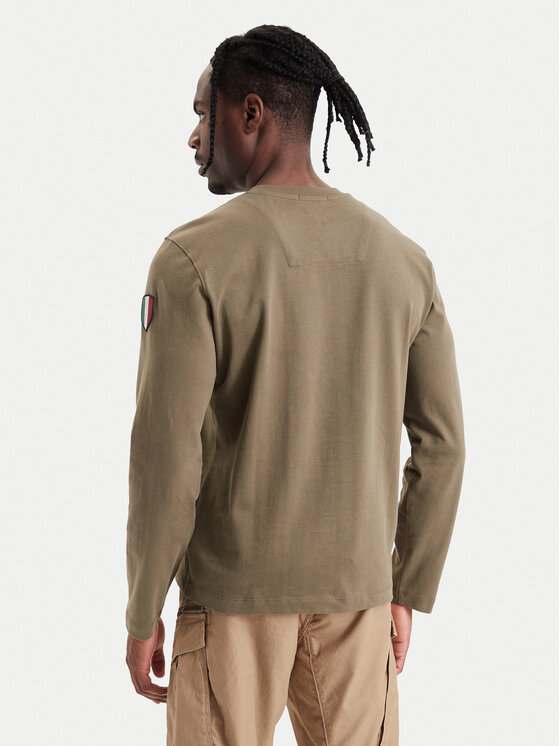Aeronautica Militare Aeronautica Militare Longsleeve 262TS2568UJ00703 Хакі Regular Fit