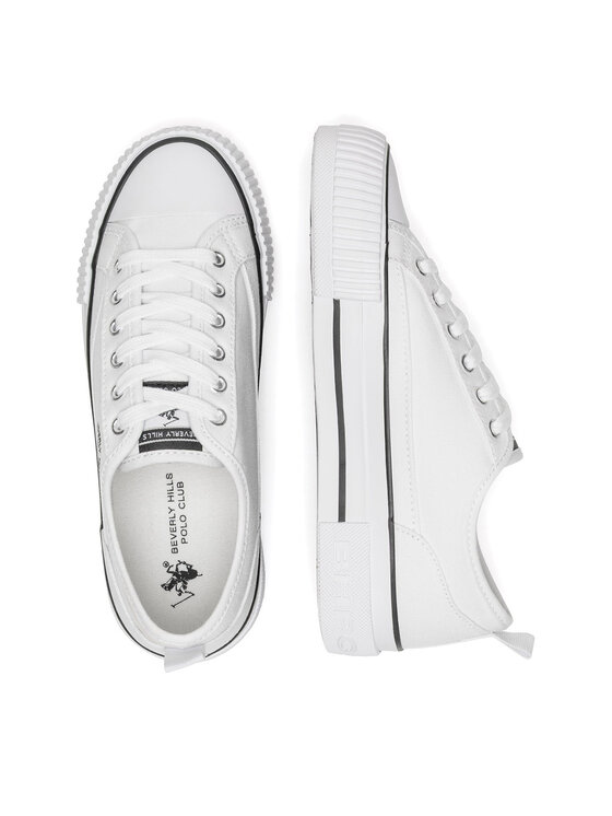 Beverly Hills Polo Club Beverly Hills Polo Club Sneakers aus Stoff CEOWB-V12-842 Weiß