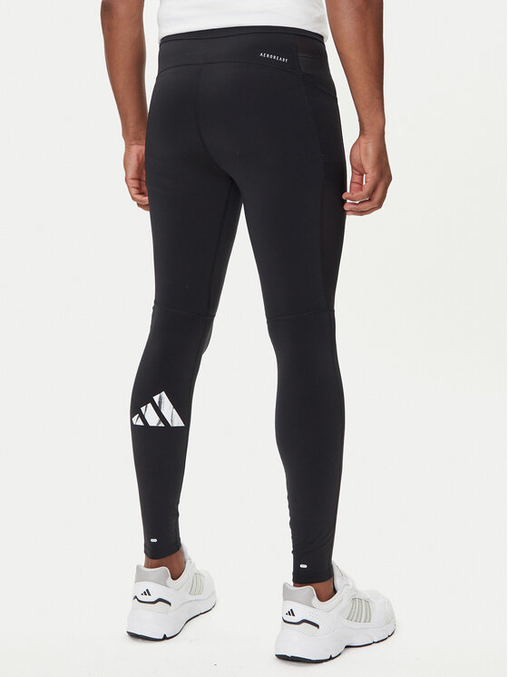 adidas adidas Legginsy Run It LJY4615 Czarny Slim Fit