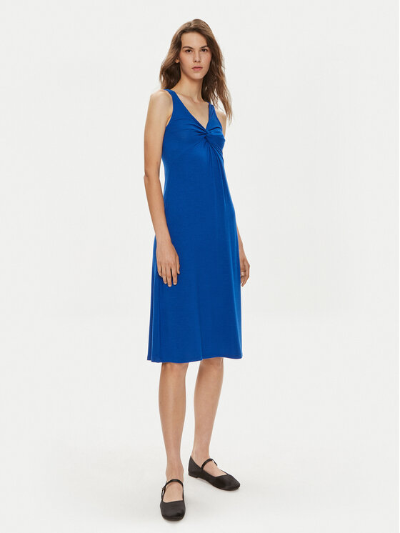 United Colors Of Benetton Vestito estivo 3T7RDV01P Blu Regular Fit Modivo