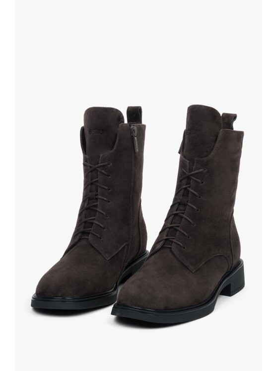 Estro Estro Μποτίνια ER00118794 Καφέ