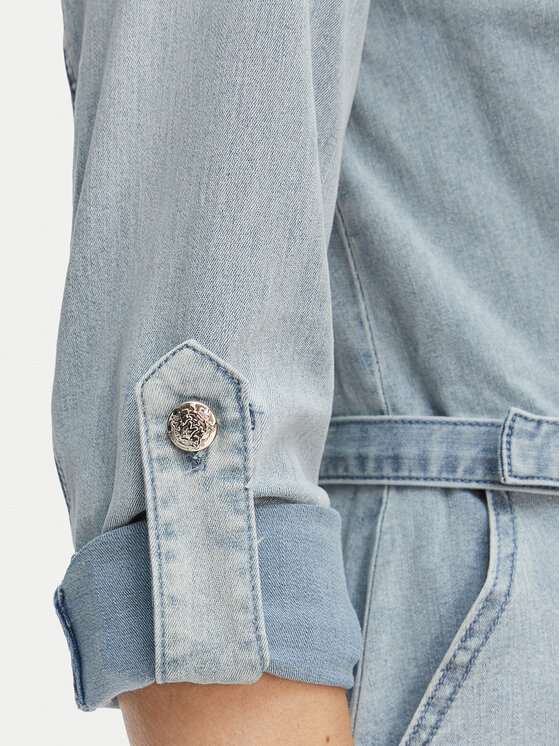 Morgan Morgan Vestito di jeans 261-RODEX Celeste Slim Fit