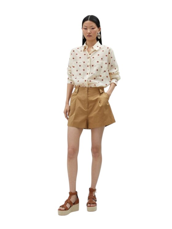 Lola Casademunt by Maite Lola Casademunt by Maite Blusa ms2515026 Beige Regular Fit